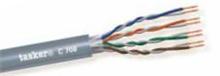 Tasker (C708 PVC) UTP 5E 4*2*26AWG (0,14мм2), с многожильными проводниками, омедненный 305m Tasker C708 PVC фото, купить, цена, магазин